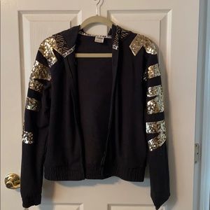 VS Pink zip up hoodie